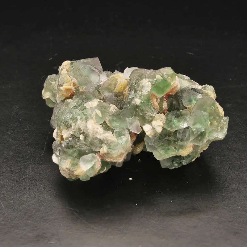 Fluorite and Muscovite Cluster from Erongo, Namibia