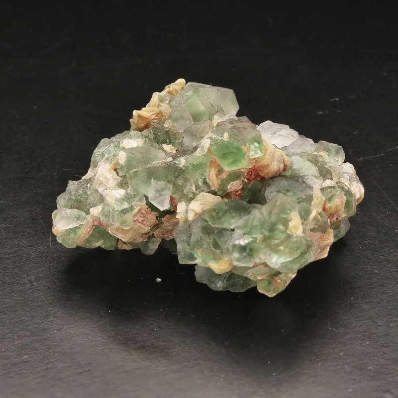 Fluorite and Muscovite Cluster from Erongo, Namibia