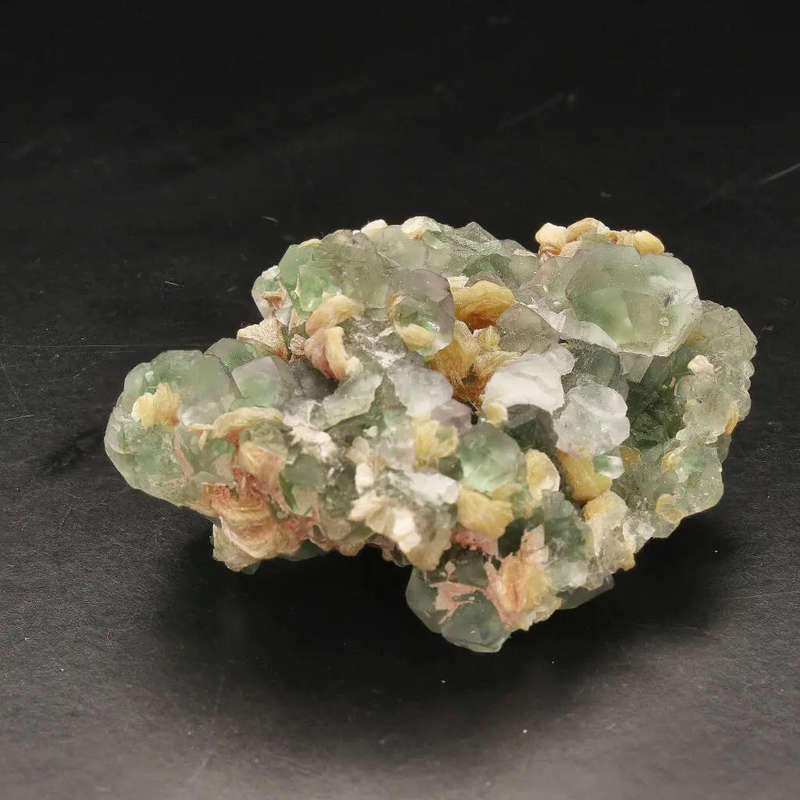 Fluorite and Muscovite Cluster from Erongo, Namibia
