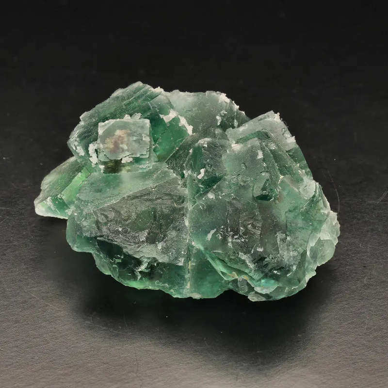 Vibrant Green Fluorite Crystal Cluster from Okoruso