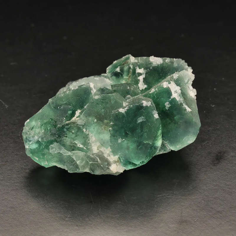 Vibrant Green Fluorite Crystal Cluster from Okoruso