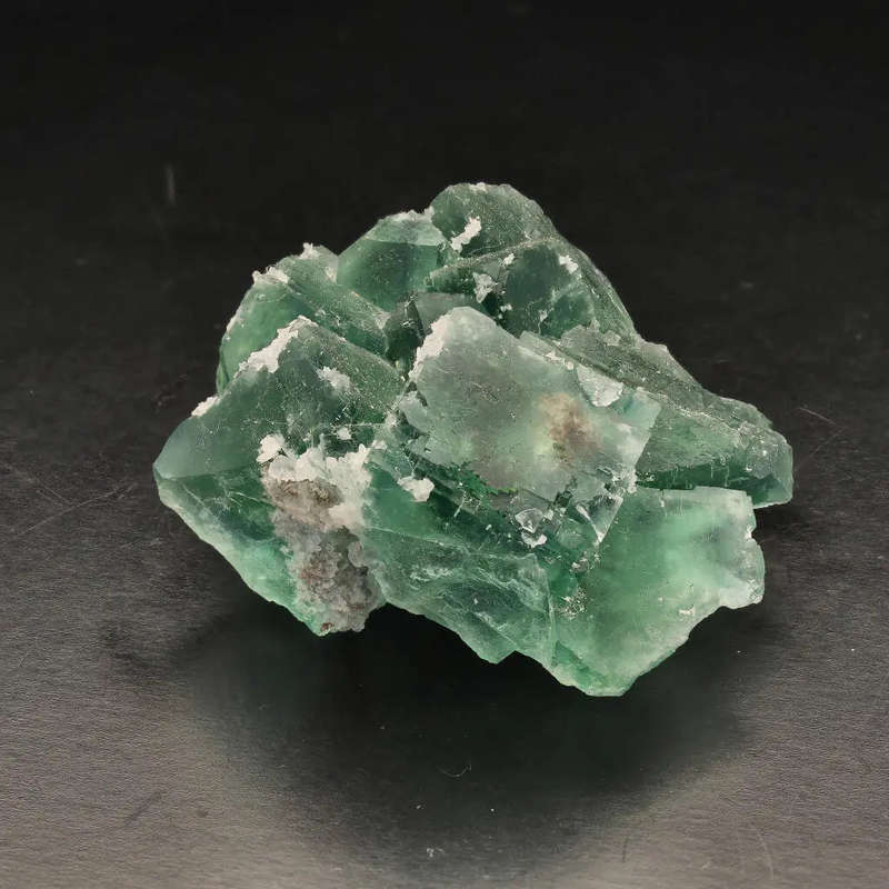 Vibrant Green Fluorite Crystal Cluster from Okoruso