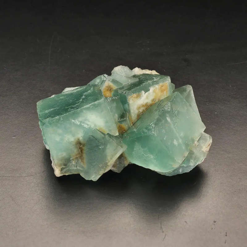 Light Green Fluorite Crystal Cluster from Okoruso, Namibia