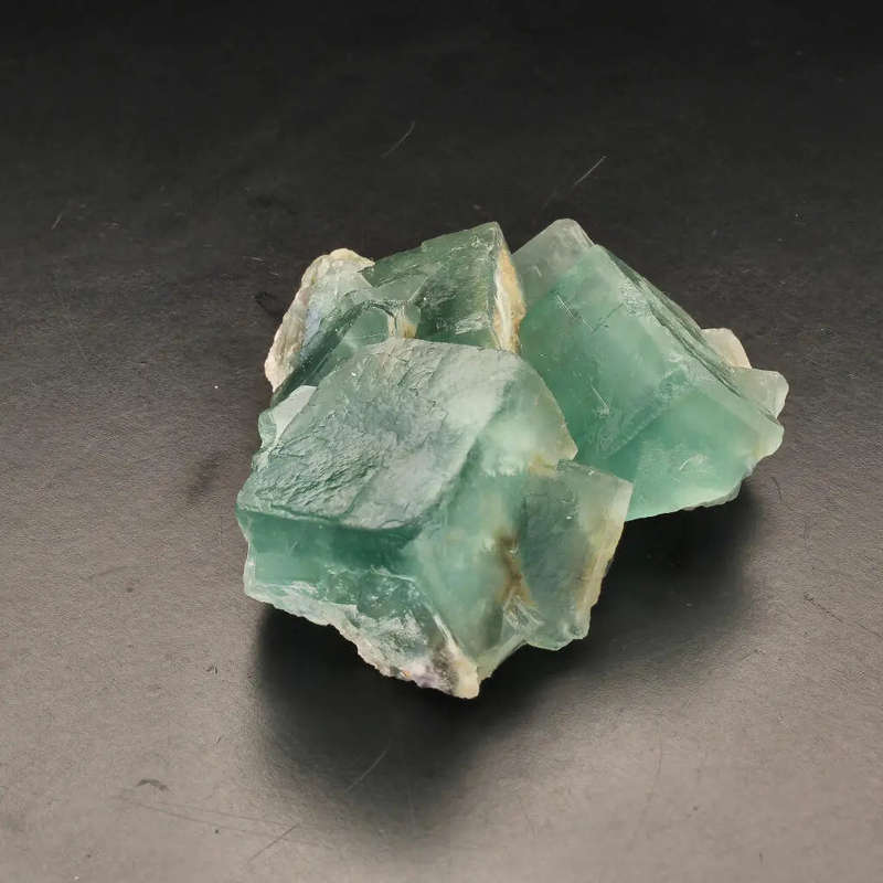 Light Green Fluorite Crystal Cluster from Okoruso, Namibia