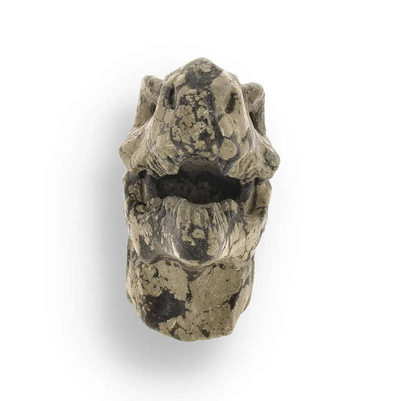 T-Rex Golden Beast: Pyrite Head Carving