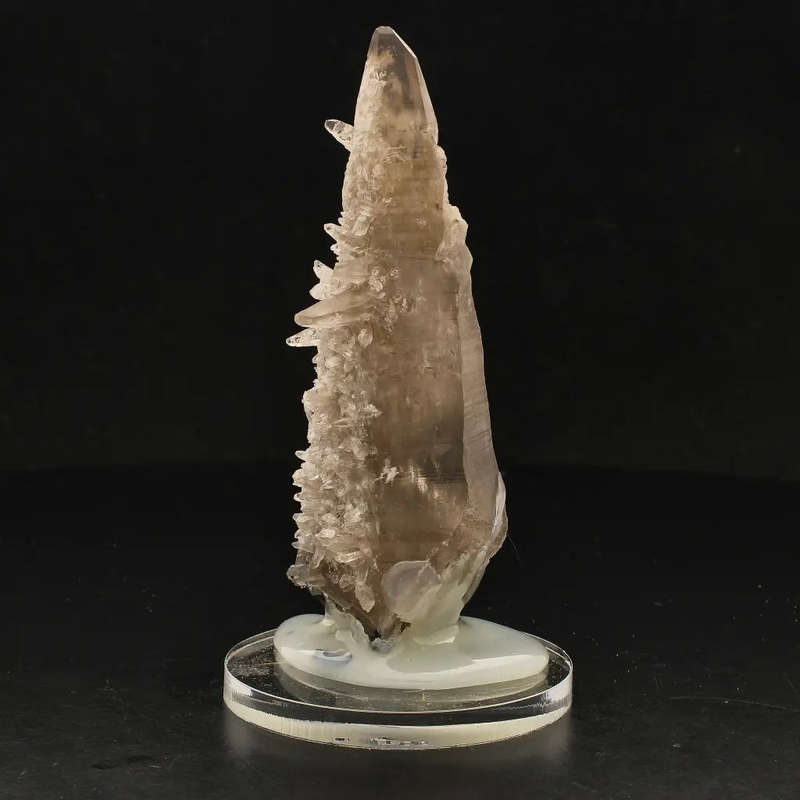 Smoky Quartz with Schorl and Feldspar from Erongo
