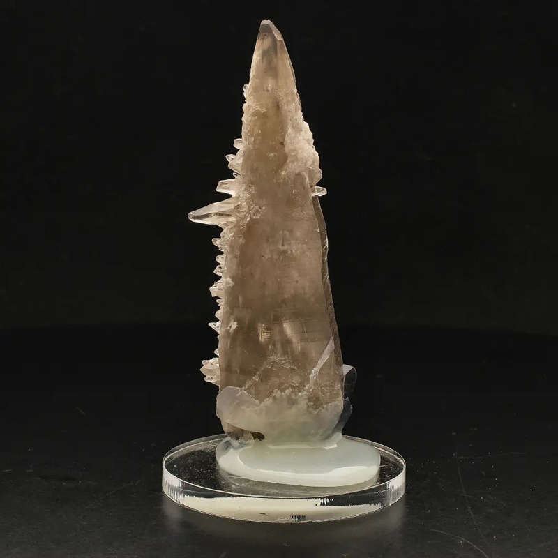 Smoky Quartz with Schorl and Feldspar from Erongo