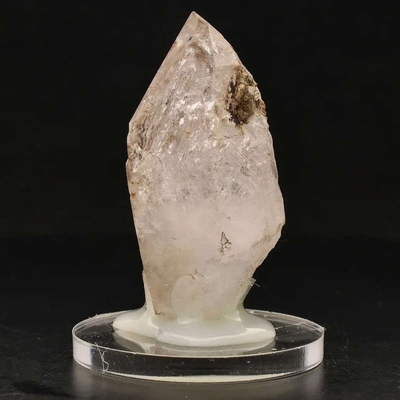 Enhydro Smoky Quartz Crystal from Erongo, Namibia