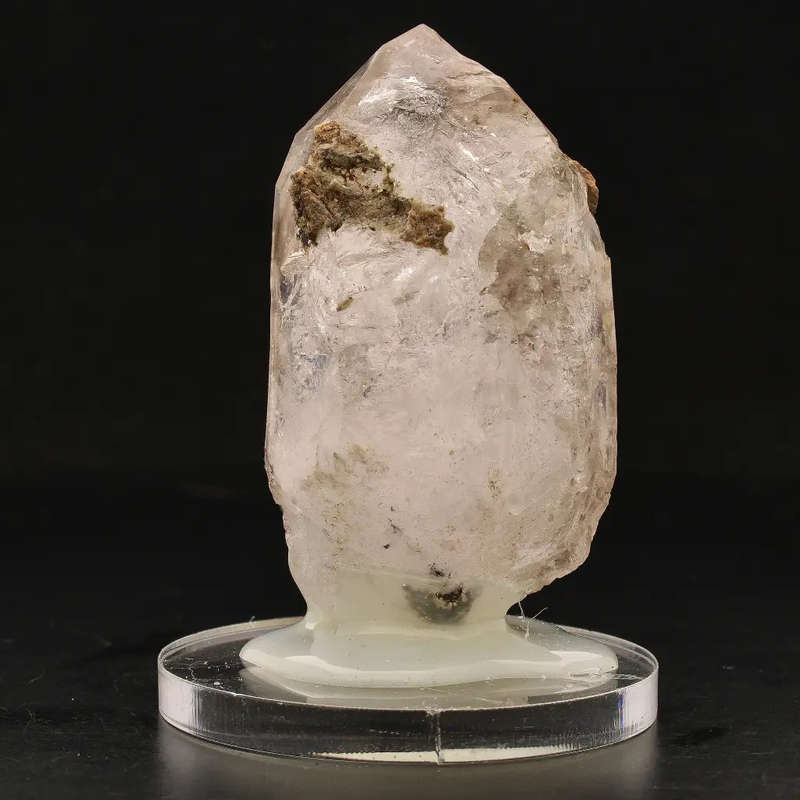 Enhydro Smoky Quartz Crystal from Erongo, Namibia