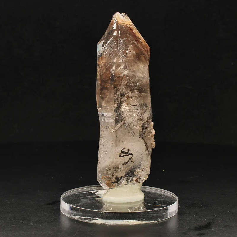 Smoky Window Quartz Crystal from Erongo, Namibia