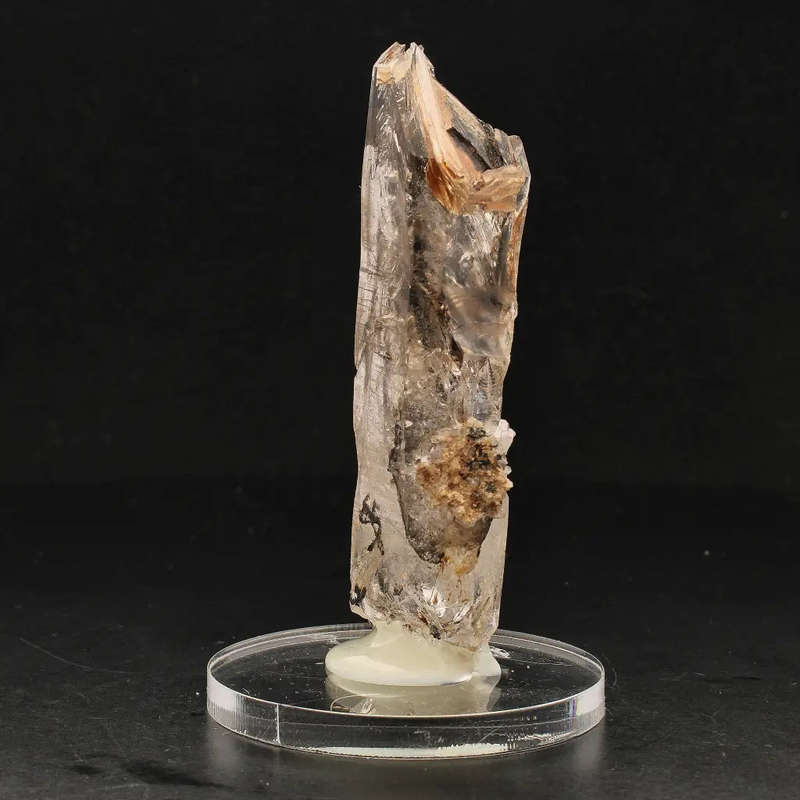 Smoky Window Quartz Crystal from Erongo, Namibia