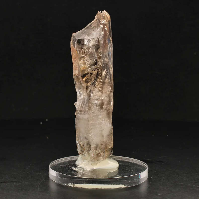 Smoky Window Quartz Crystal from Erongo, Namibia