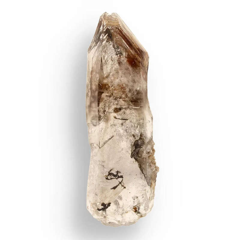 Smoky Window Quartz Crystal from Erongo, Namibia
