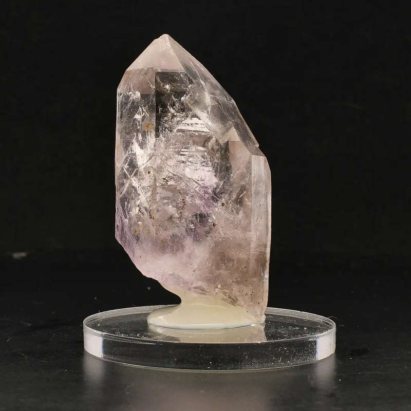 Enhydro Smoky Amethyst Quartz Crystal from Erongo