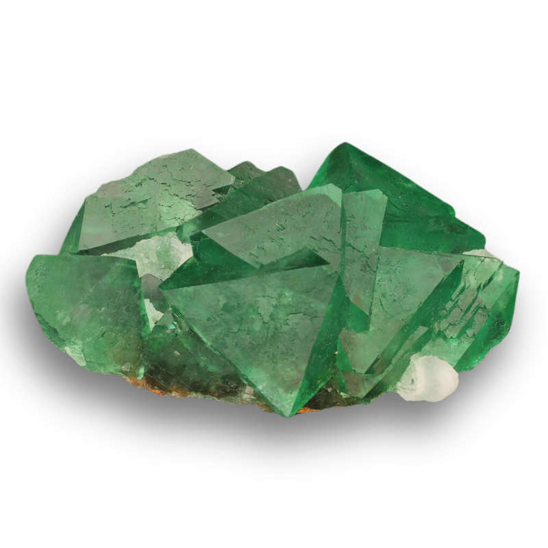 Green Octahedral Fluorite - Riemvasmaak Radiance
