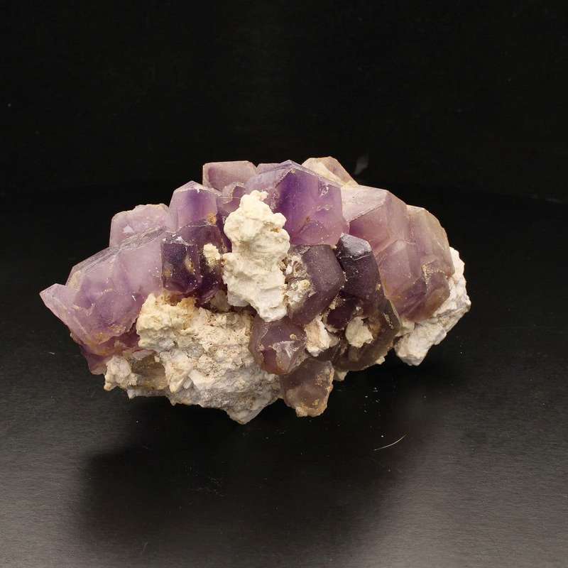 Amethyst Quartz Cluster on Matrix