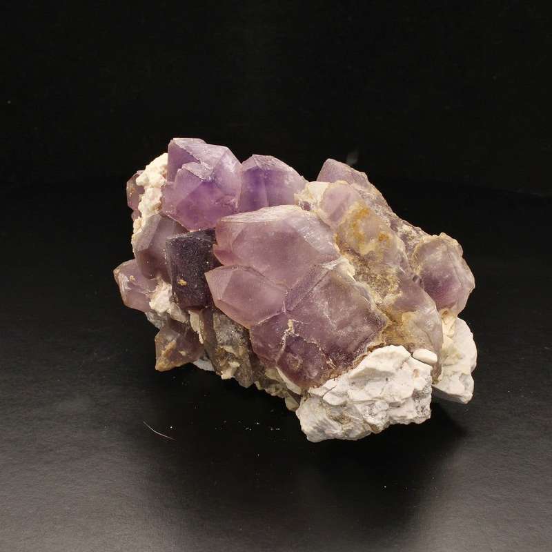 Amethyst Quartz Cluster on Matrix