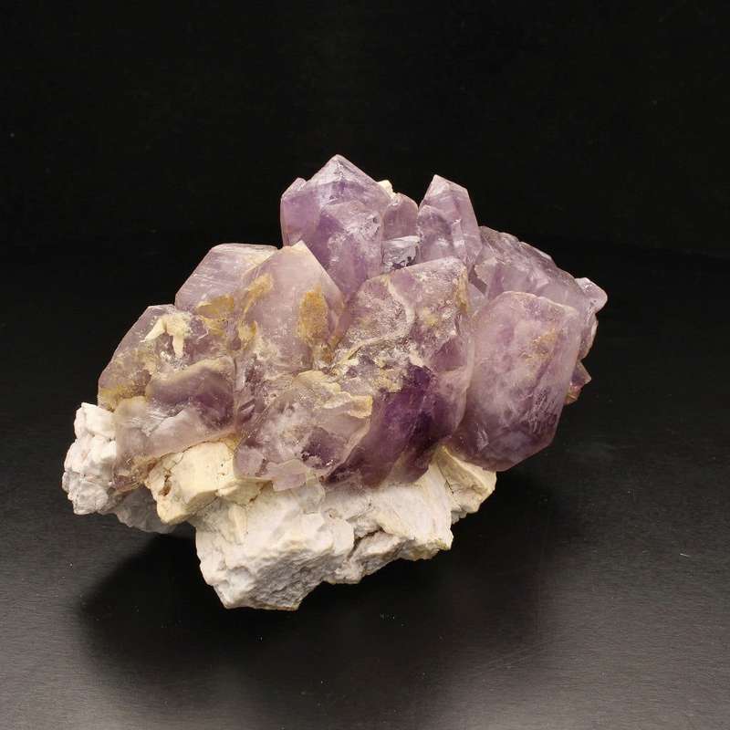 Amethyst Quartz Cluster on Matrix