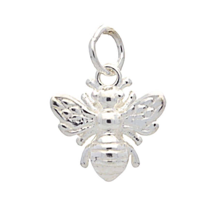 Buzzing Bee Sterling Silver Necklace