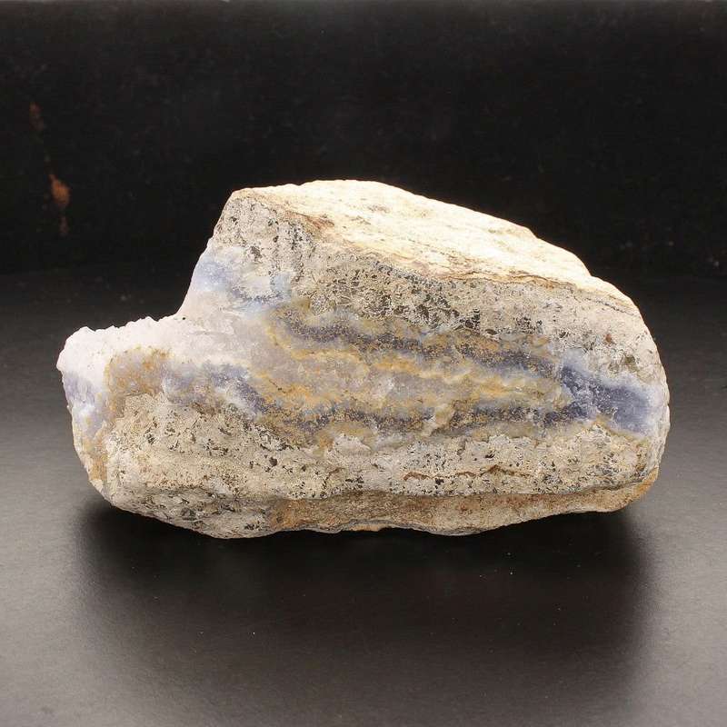 Natural Blue Lace Agate Geode