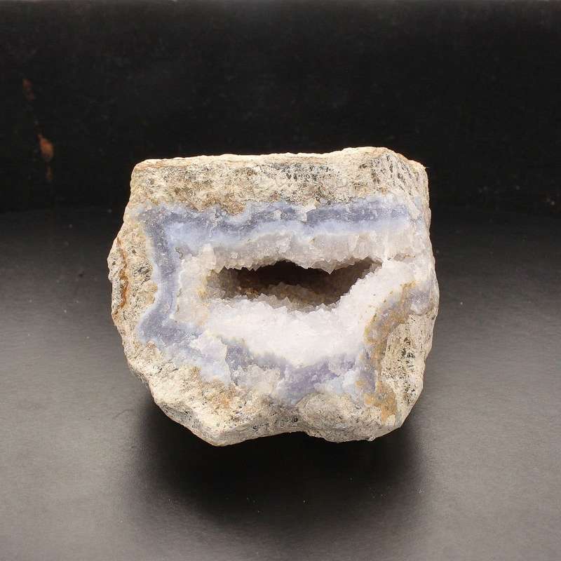 Natural Blue Lace Agate Geode