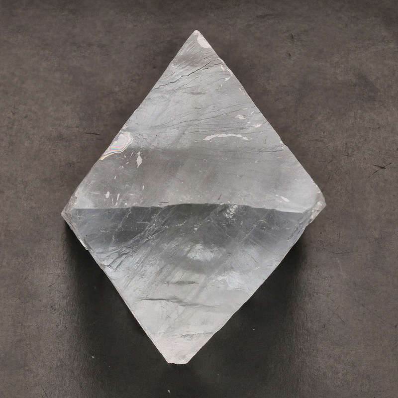 Clear/Blue Fluorite Octahedron - Riemvasmaak