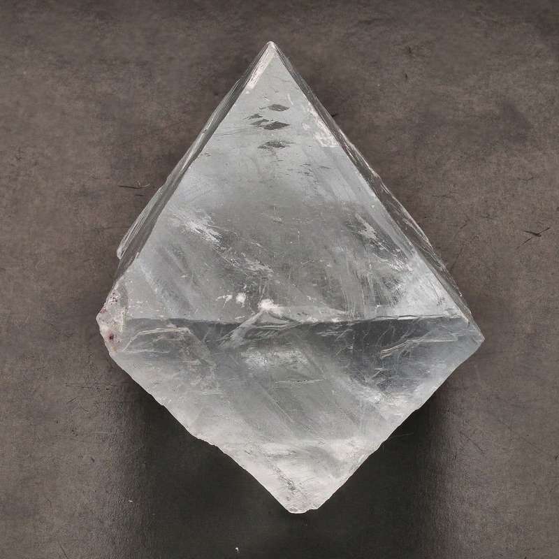 Clear/Blue Fluorite Octahedron - Riemvasmaak