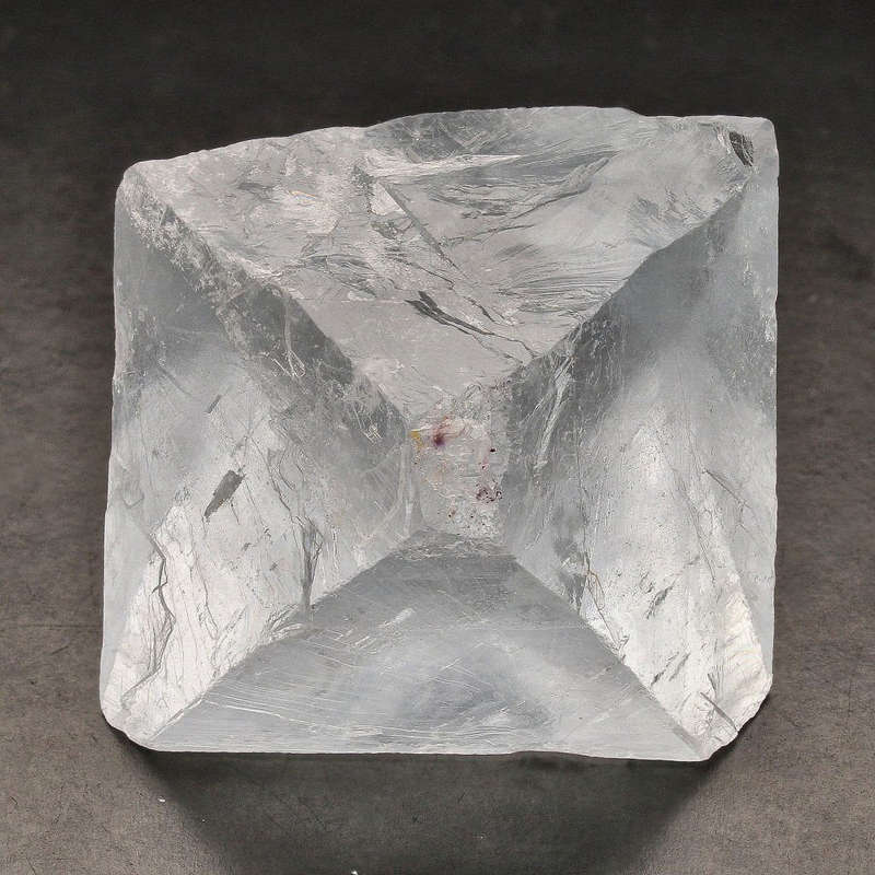 Clear/Blue Fluorite Octahedron - Riemvasmaak