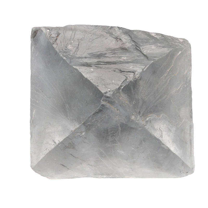 Clear/Blue Fluorite Octahedron - Riemvasmaak