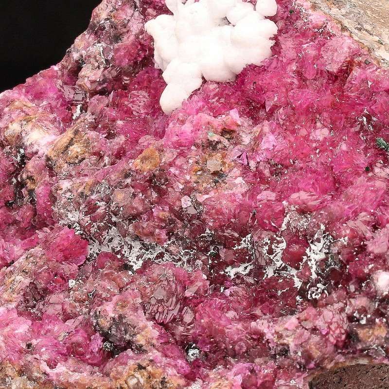 Cobaltoan Calcite on Matrix Specimen