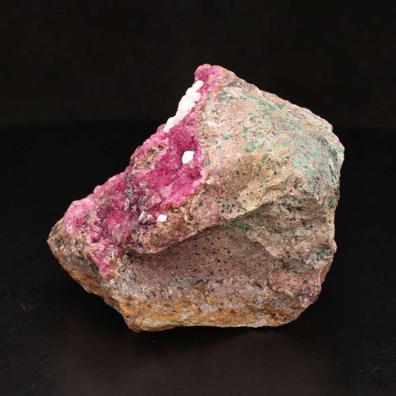 Cobaltoan Calcite on Matrix Specimen