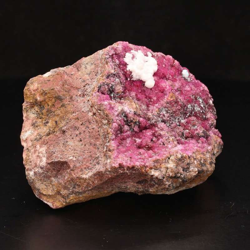 Cobaltoan Calcite on Matrix Specimen