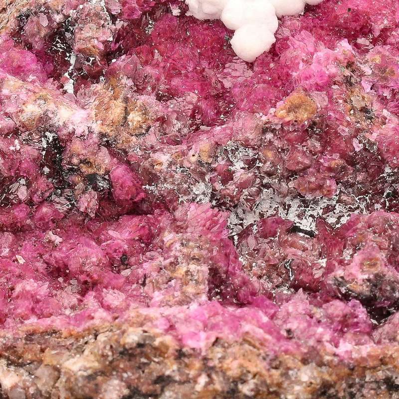 Cobaltoan Calcite on Matrix Specimen
