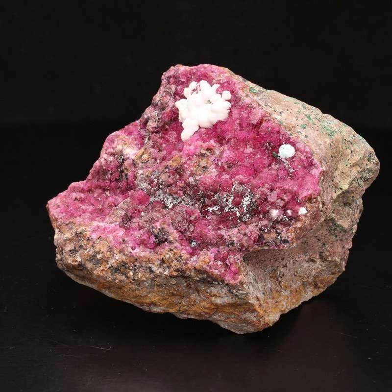 Cobaltoan Calcite on Matrix Specimen
