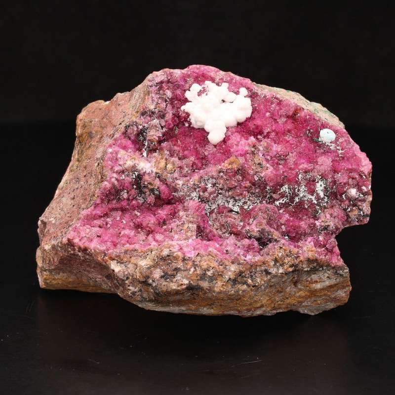 Cobaltoan Calcite on Matrix Specimen