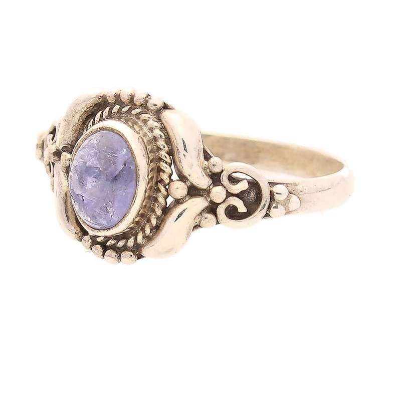 Enchanted Bloom Tanzanite Ring