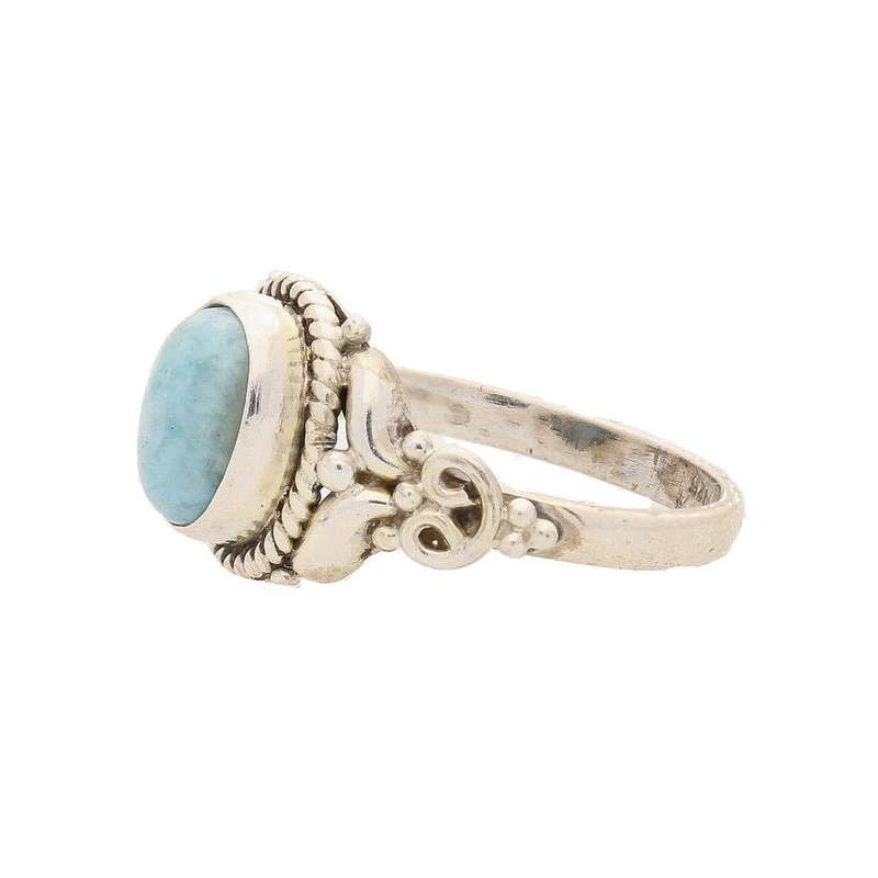 Enduring Grace Sterling Silver Larimar Ring