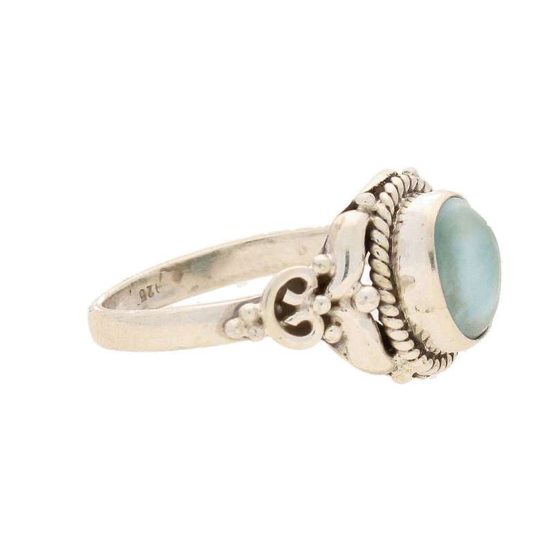 Enduring Grace Sterling Silver Larimar Ring
