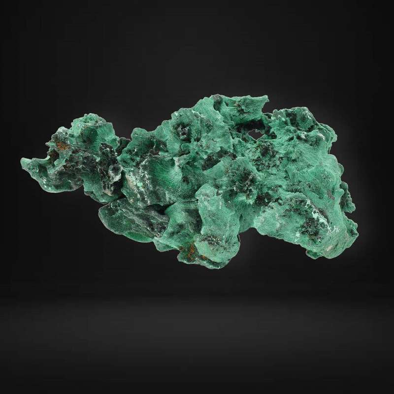 Fibrous Malachite from Miringi Mine