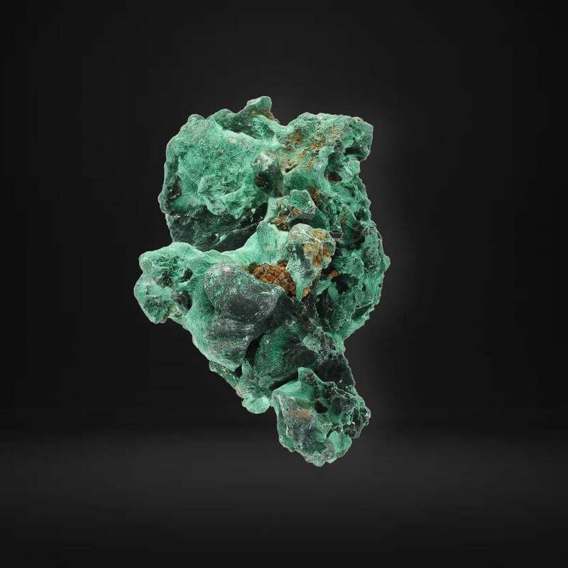 Fibrous Malachite from Miringi Mine