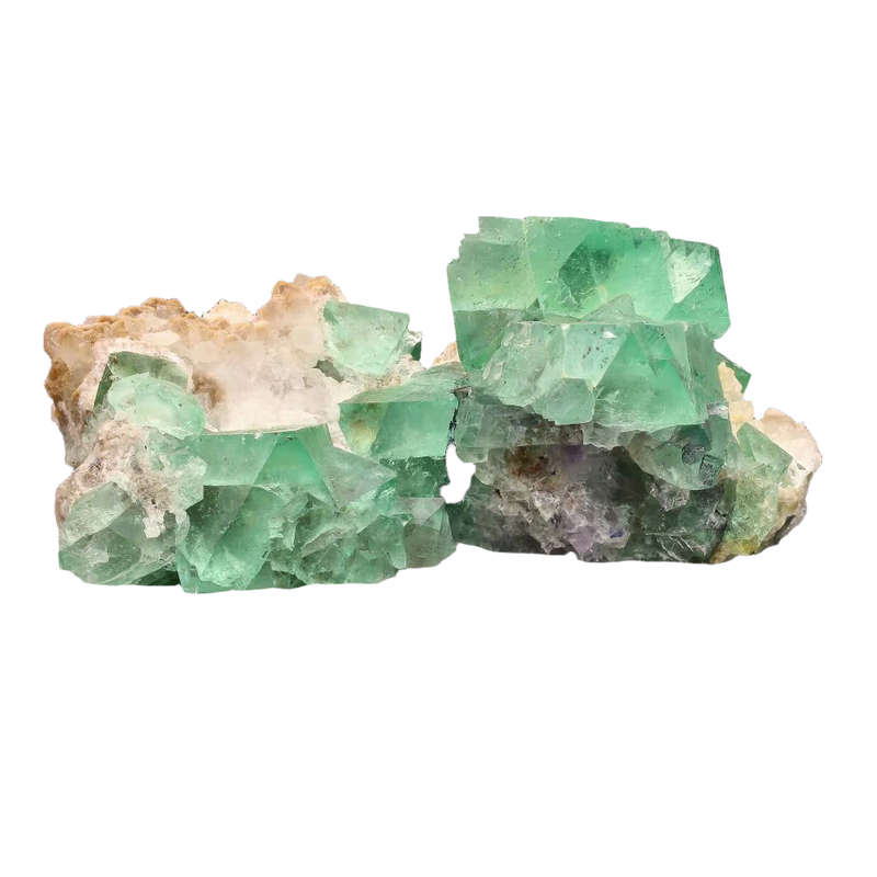Spectacular Fluorite Octahedra Gem - Riemvasmaak