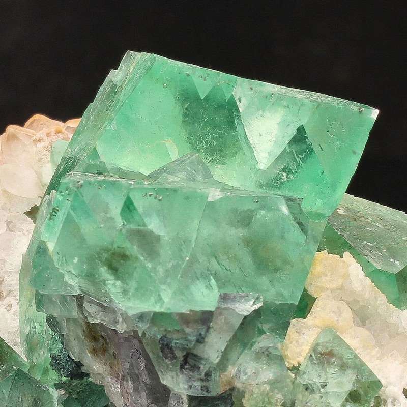 Spectacular Fluorite Octahedra Gem - Riemvasmaak
