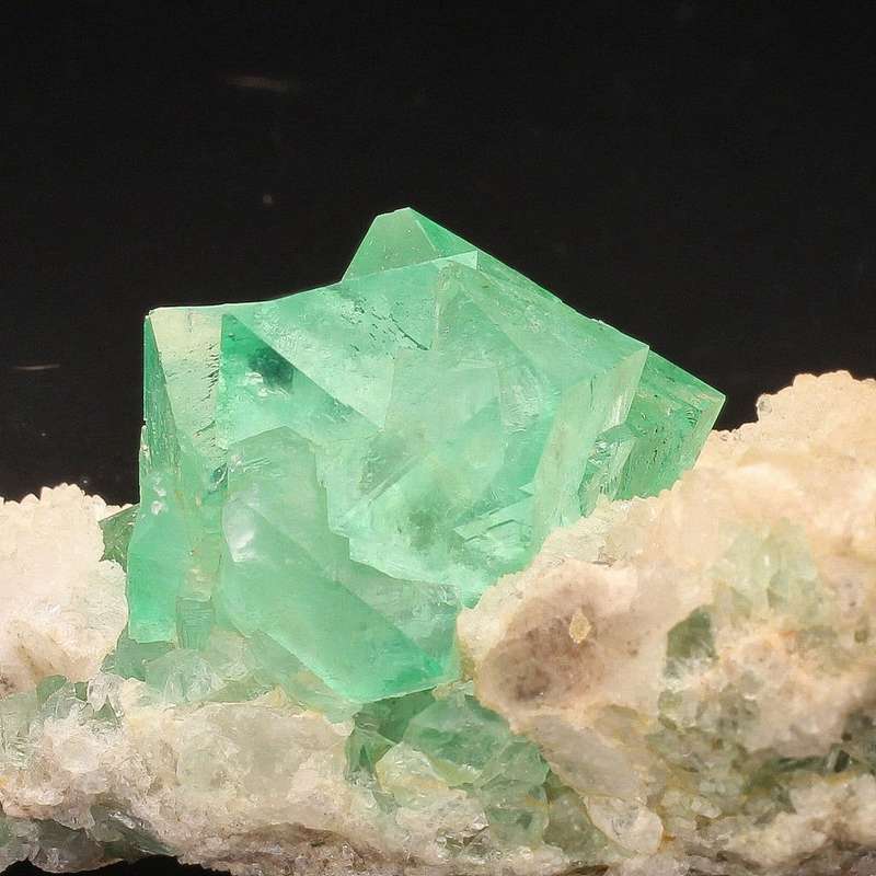 Rare Riemvasmaak Fluorite with Quartz Specimen
