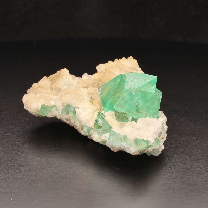 Rare Riemvasmaak Fluorite with Quartz Specimen