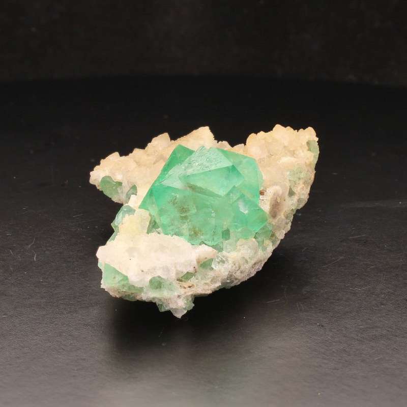 Rare Riemvasmaak Fluorite with Quartz Specimen