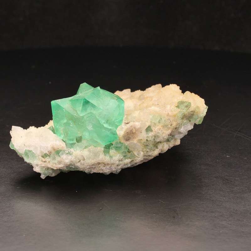 Rare Riemvasmaak Fluorite with Quartz Specimen