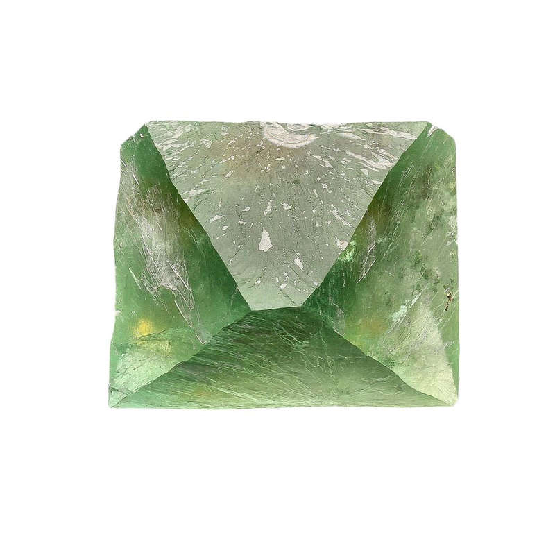 Riemvasmaak Green Fluorite Octahedron