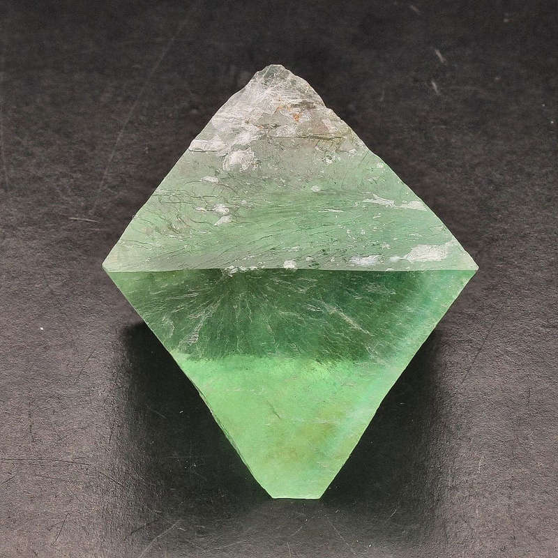 Riemvasmaak Green Fluorite Octahedron