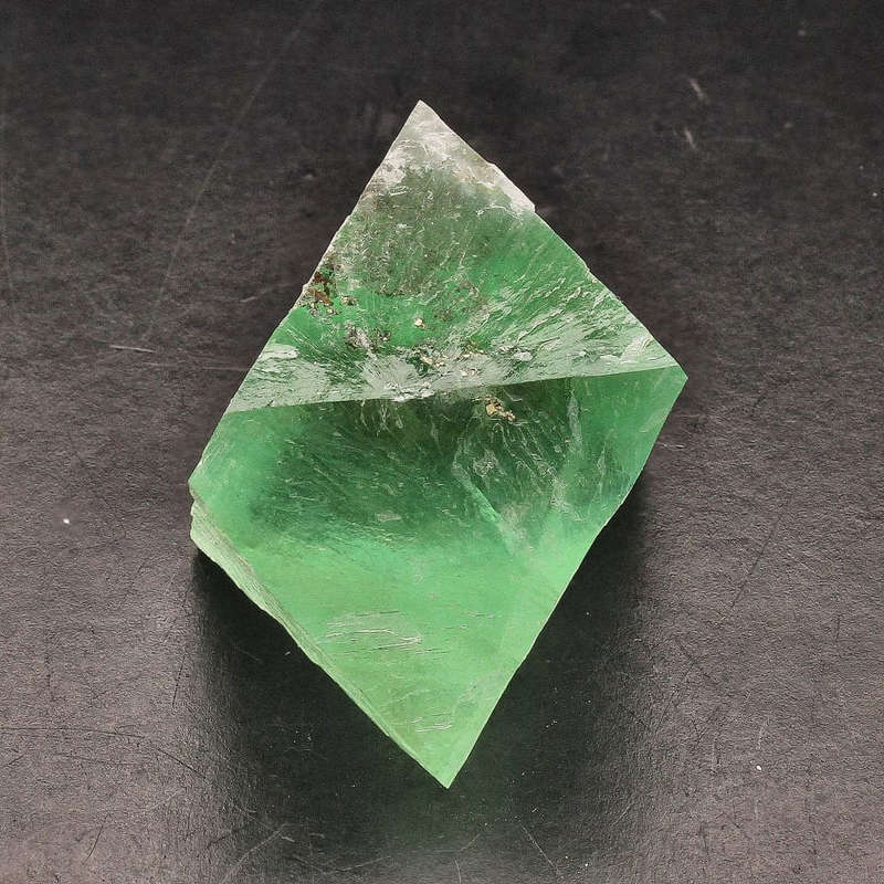 Riemvasmaak Green Fluorite Octahedron