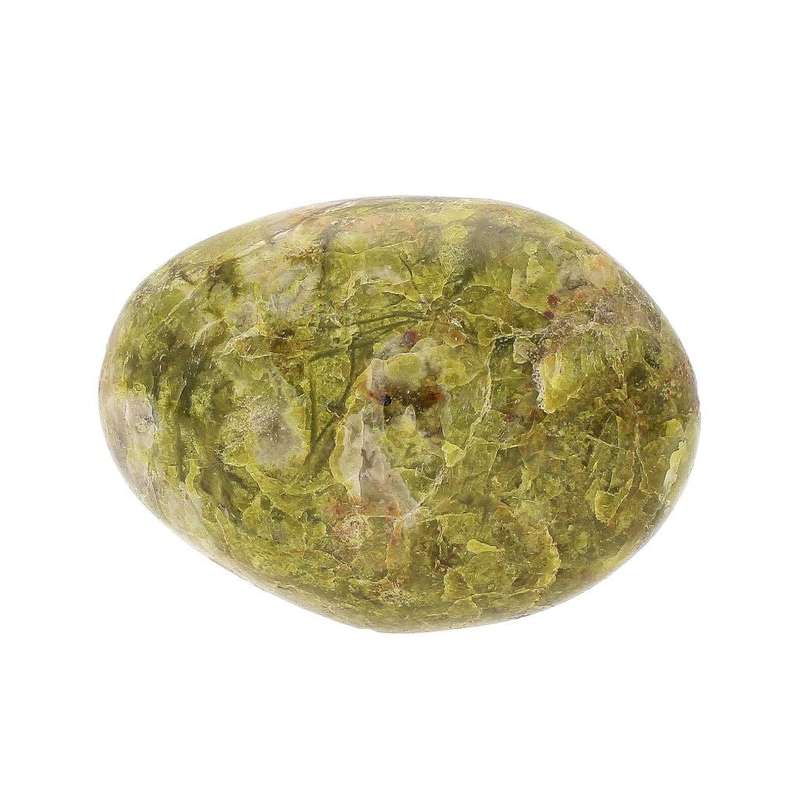 Natural Green Opal Hand Stone